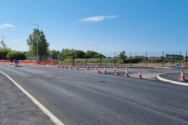 Temporary traffic lights will to return to Common Edge Road as a footpath is resurfaced (Credit: Blackpool Council)