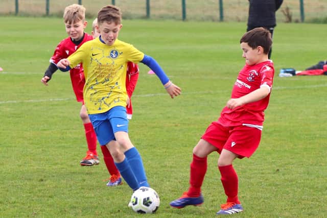 The Spirit of Youth Raptors and Thornton Cleveleys Tigers players met at Common Edge Picture: Karen Tebbutt