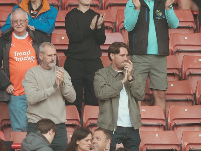 Seasiders supporters made the midweek trip to Oakwell.