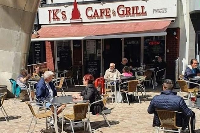 JK's Cafe & Grill on Birley Street has a rating of 4.6 out of 5 from 477 Google reviews