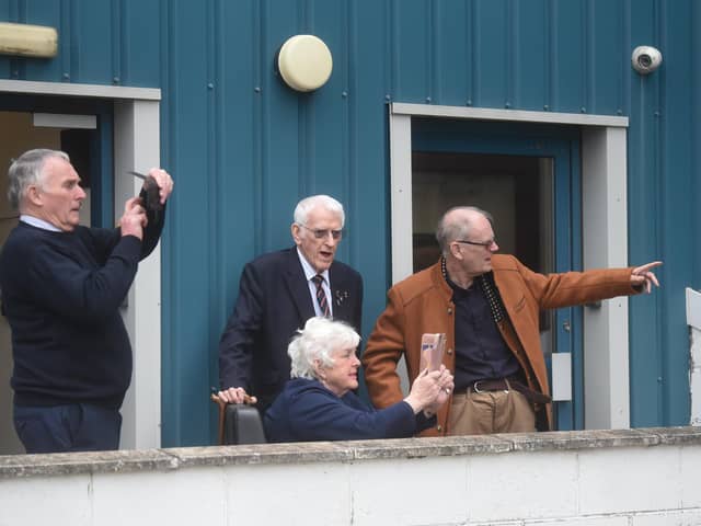 105th birthday of veteran Ernest Horsfall at Blackpool Airport