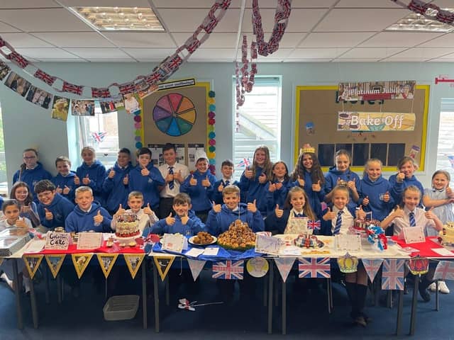 St Mary's Catholic Primary School in Fleetwood bakes up something for Queen's Platinum Jubilee