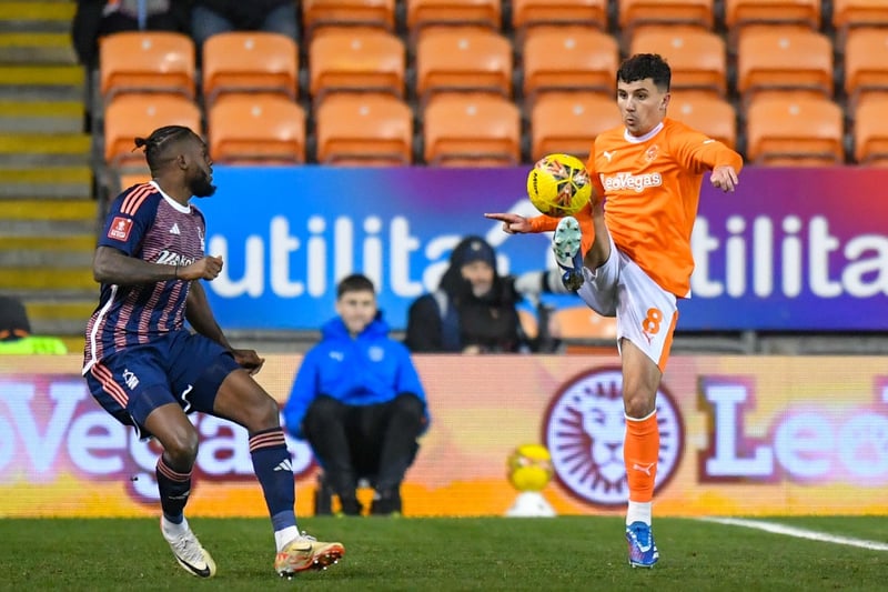 Albie Morgan was at fault with a poor pass in the build-up to Forest's second goal, but made amends with a superb strike to get Blackpool back into the content.