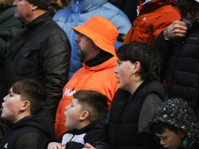 Seasiders supporters at the Memorial Stadium.