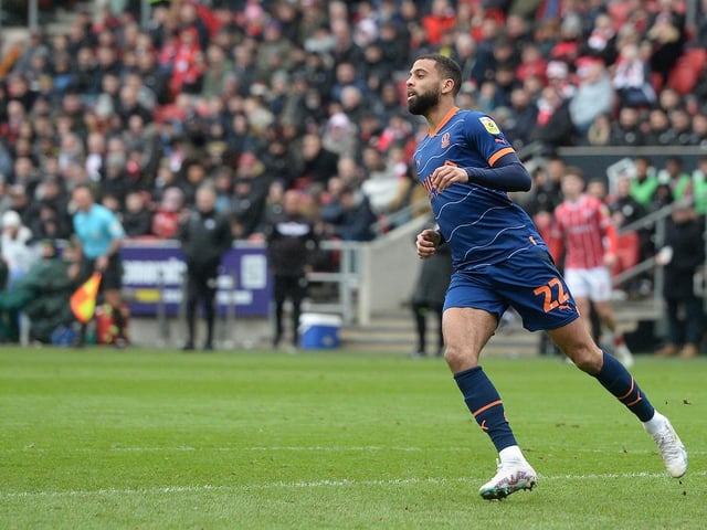 For Bowler, 68
A cameo to forget. Catching the ball before it had gone out for a throw-in led directly to Bristol City’s second goal.