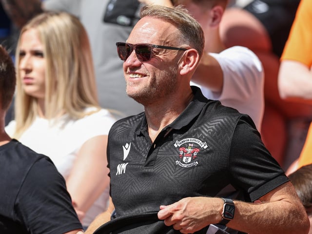Seasiders supporters showed their support in the sun for Richard Keogh's side.