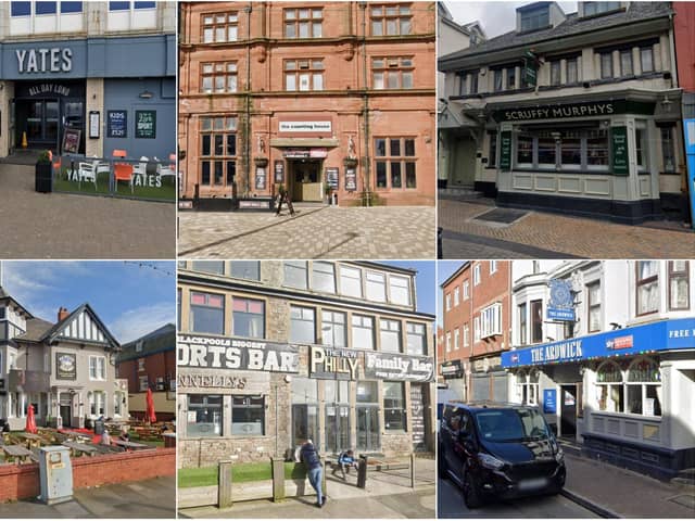 Here are 13 venues where you can watch the Women’s World Cup final in Blackpool (Credit: Google)