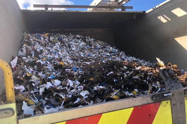It was destroyed with the help of ENVECO – Blackpool Council’s Waste management service (Credit: Blackpool Council)