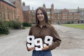 Leoni Beswick was among the leading performers at Rossall