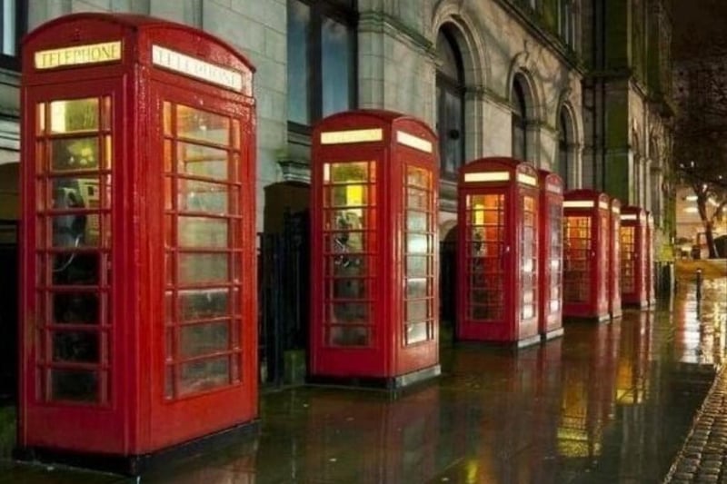 Preston’s famous row of red telephone boxes are the longest in the UK. The nine Grade II-listed facilities which line Market Street, are designed by Sir Giles Gilbert Scott are thought stood the test of time since the mid-1930s