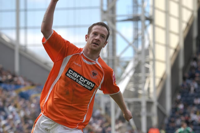 Adam scored the winning goal during the 1-0 derby win against PNE at Deepdale in April 2009.