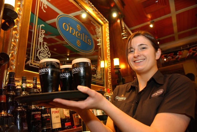 Guinness and St Patrick's Day go hand in hand - this was O'Neill's in 2006