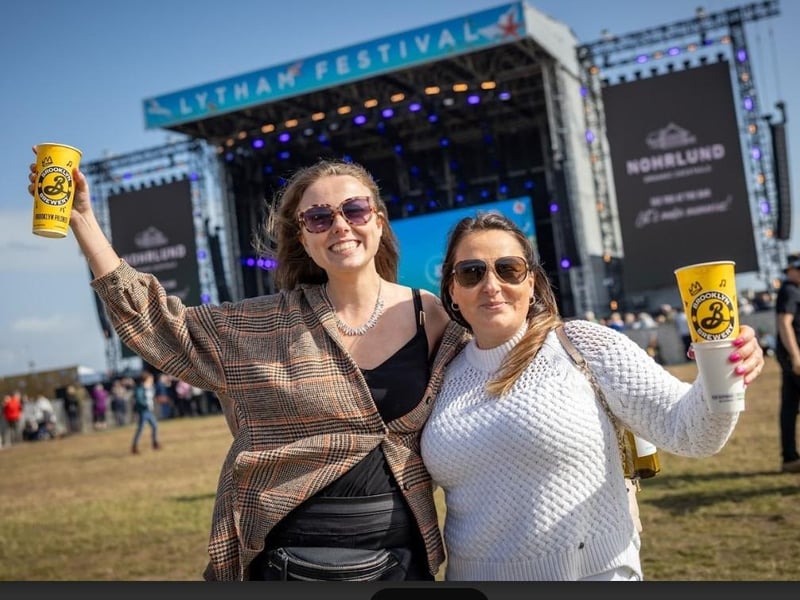 Saturday night at Lytham Festival: the crowds were having a great time