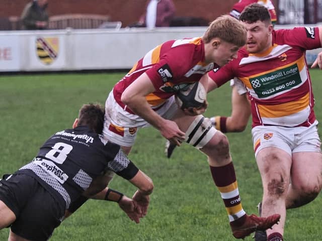 Tom Burrow impressed for Fylde RFC in their win against Otley last time out Picture: Chris Farrow/Fylde RFC