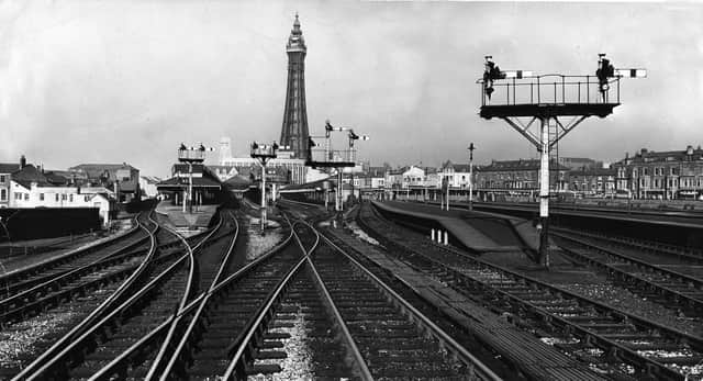 Blackpool Central Station closed in 1964.
