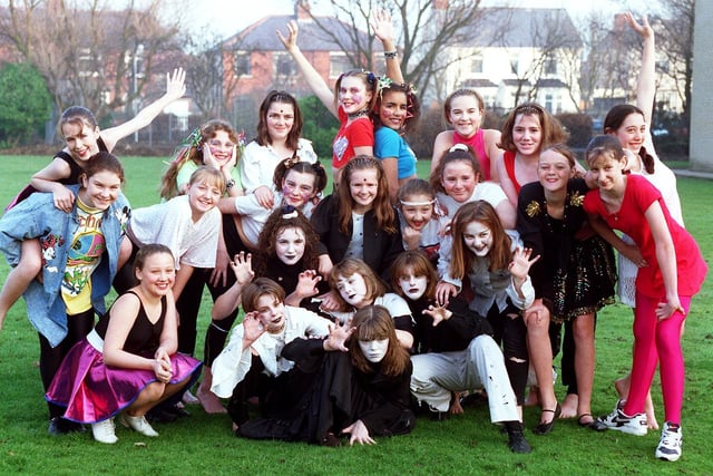 Greenlands hosted a dance competition, with pupils choreographing their own routines in 1996