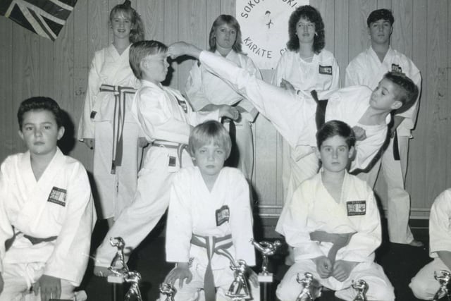 Aces from Blackpools Commonwealth Karate Club gave the opposition the chop in a national competition in 1988 