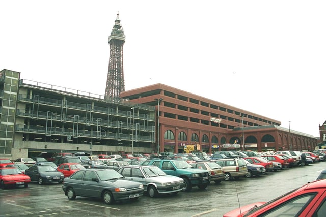 The Albert Road car park in 1999