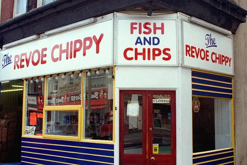 The Revoe Chippy on Central Drive, 1998