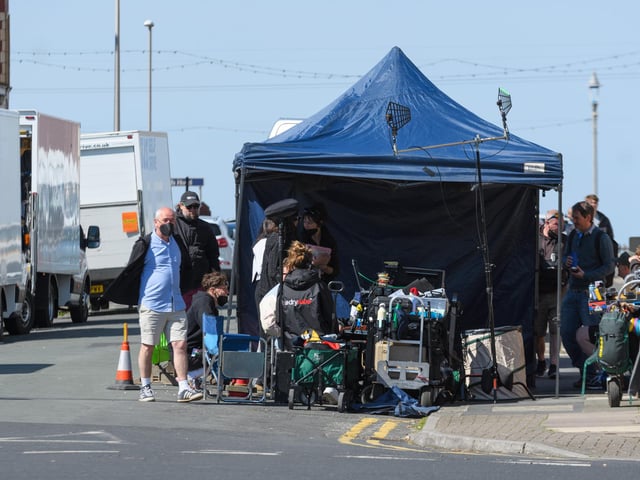 It was rumoured that Cate Blanchett – who starred in a previous episode – was scheduled to film in the resort, but we have yet to catch sight of the Academy Award winner.