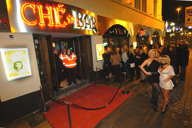 Queuing up for Che Bar in Talbot Square - were you waiting to get in?