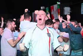 England fans enjoy the atmosphere as England cruise past Senegal into the quarter finals of the World Cup in Qatar.