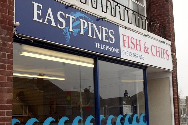 Eastpines Fish and Chip shop in Anchorsholme