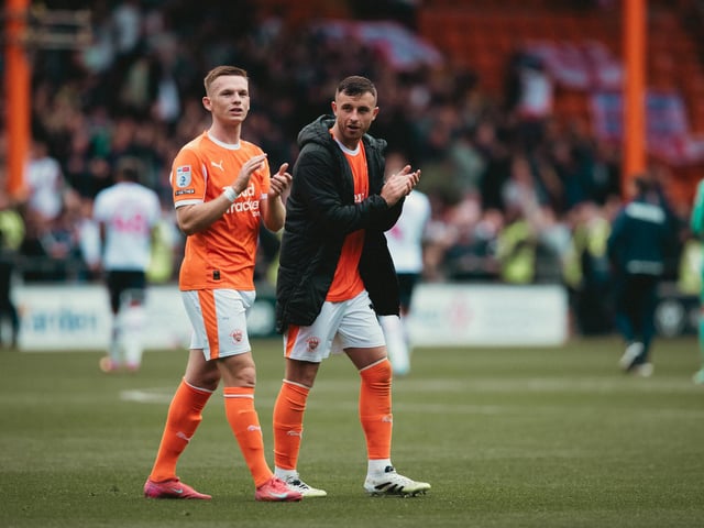 Andy Lyons' involvement has been minimal, but when he has featured, he's looked a little off the pace at times as he continues to rebuild his match fitness.