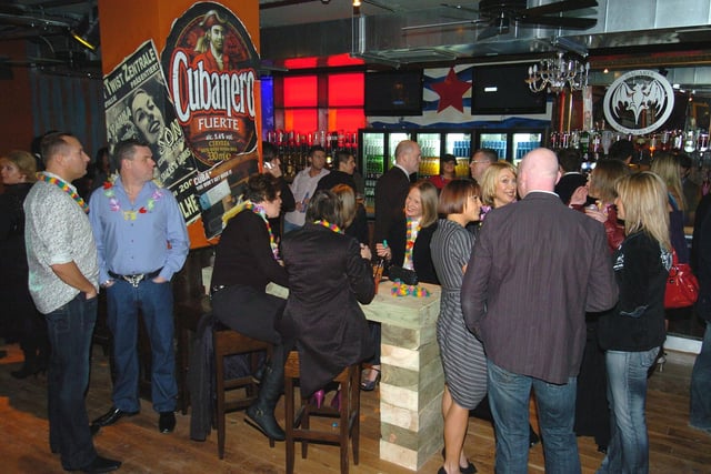 Opening of Che Bar, Talbot Square in 2008