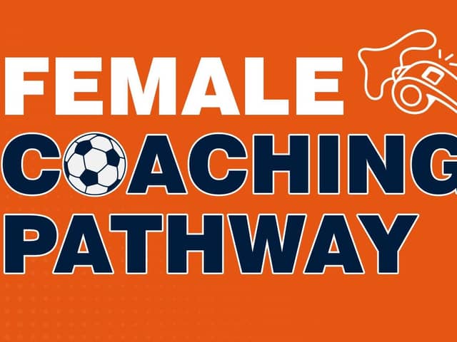 Blackpool FC Community Trust's female coaching pathway will benefit from FA funding Picture: Blackpool FC Community Trust