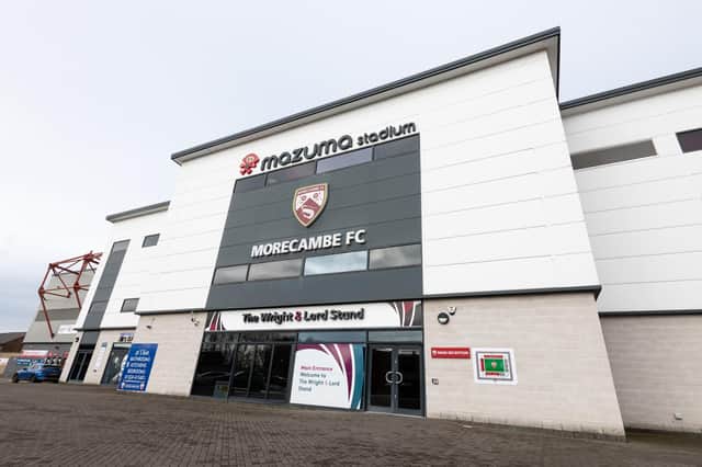 Morecambe's would-be owners have again called for a sale to take place Photo: Kelvin Lister-Stuttard