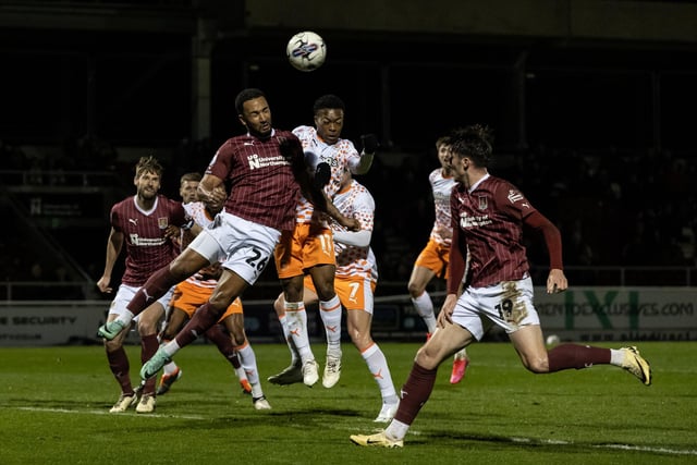It was another busy display from Karamoko Dembele, who was involved in a lot of the good things Blackpool did.