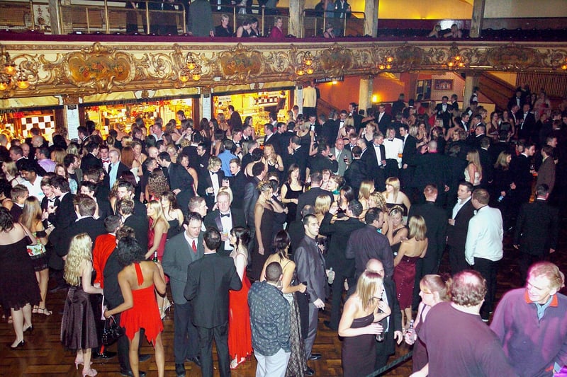 December 19, 2004. Christmas Tree Ball in full swing