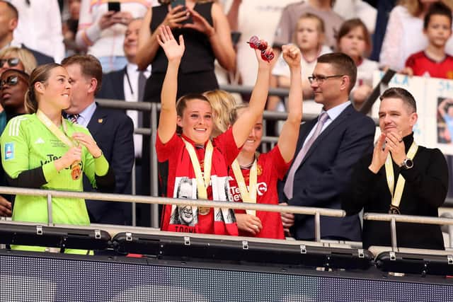 Ella Toone (Photo by Charlotte Tattersall - MUFC/Manchester United via Getty Images)