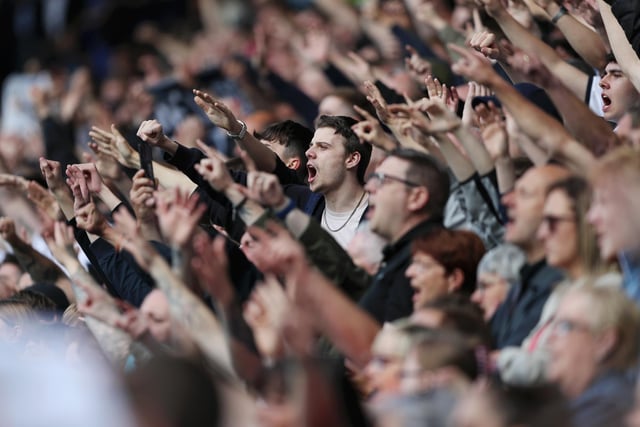 Number of Derby fans present: 3,800