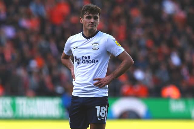 Preston North End's Ryan Ledson 

Photographer Stephen White/CameraSport

The EFL Sky Bet Championship - Blackpool v Preston North End - Saturday 22nd October 2022 - Bloomfield Road - Blackpool

World Copyright © 2022 CameraSport. All rights reserved. 43 Linden Ave. Countesthorpe. Leicester. England. LE8 5PG - Tel: +44 (0) 116 277 4147 - admin@camerasport.com - www.camerasport.com