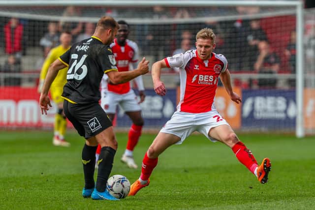 Dan Batty has scored in Fleetwood Town's last two matches Picture: Sam Fielding / PRiME Photos.