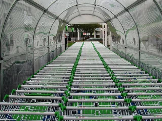 Asda says thieves are to blame for the shortage of trolleys available at its Fleetwood store