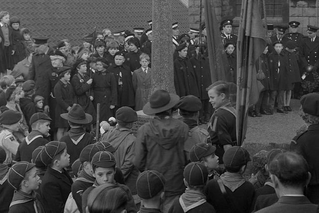 Shirebrook Remembrance Day in 1963 - did you attend?