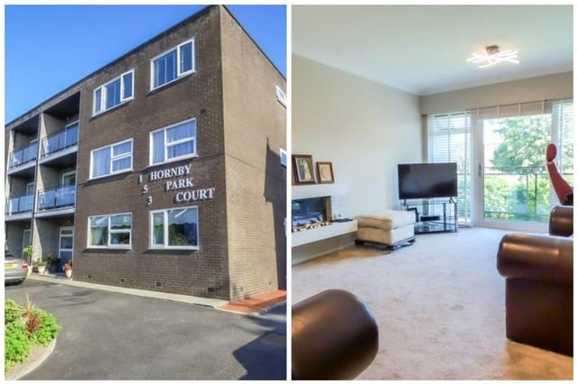 A purpose built apartment which the estate agents say is truly outstanding. It's up for £130k