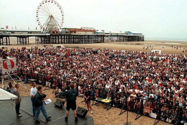 Radio One Roadshow kicks off on Blackpool beach - were you there?