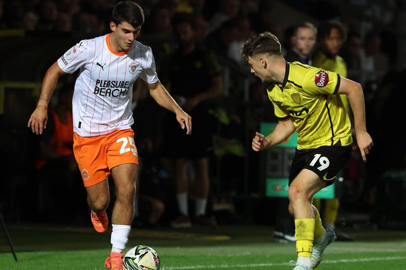 Rob Apter produced an impressive display after starting in the right wing-back role against Burton.