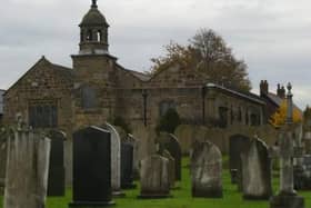 A new lecture  will explore Lancashire’s places of pain and shame. Pictured: St. Anne’s churchyard in Woodplumpton, where the grave of  the ‘Woodplumpton Witch’, can be found.