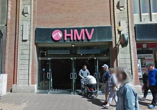 HMV Blackpool is going to temporarily close.