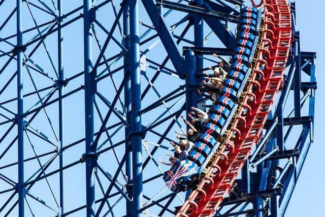 The Big One at Blackpool Pleasure Beach. Picture by David P Howard