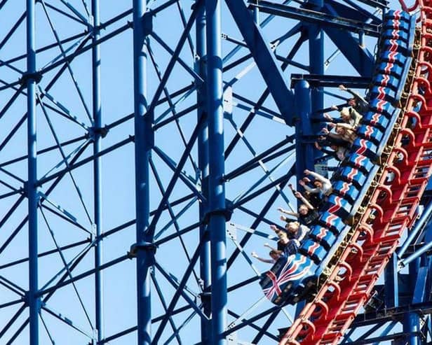 The Big One at Blackpool Pleasure Beach. Picture by David P Howard