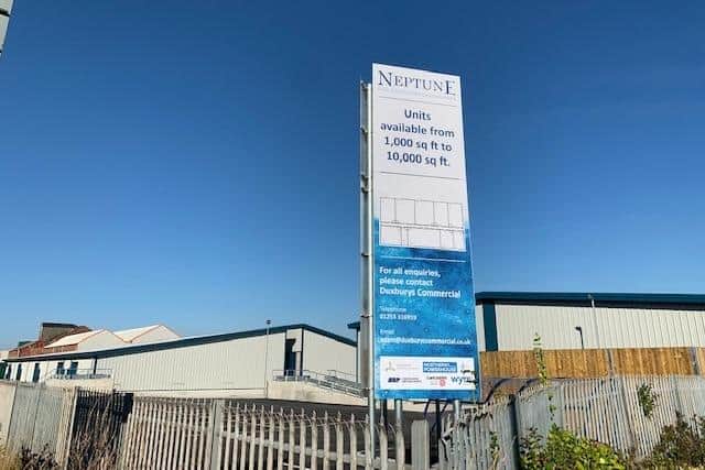Fleetwood's new food and fish-processing facility is now complete