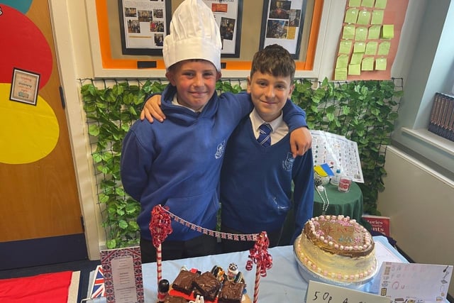 Yet more cakes as St Mary's Catholic Primary School in Fleetwood bakes up something for Queen's Platinum Jubilee