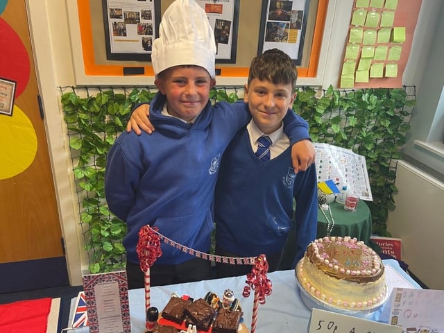 Yet more cakes as St Mary's Catholic Primary School in Fleetwood bakes up something for Queen's Platinum Jubilee