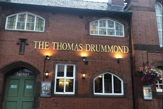 The Thomas Drummond awarded five-star rating. Photo Wetherspoon